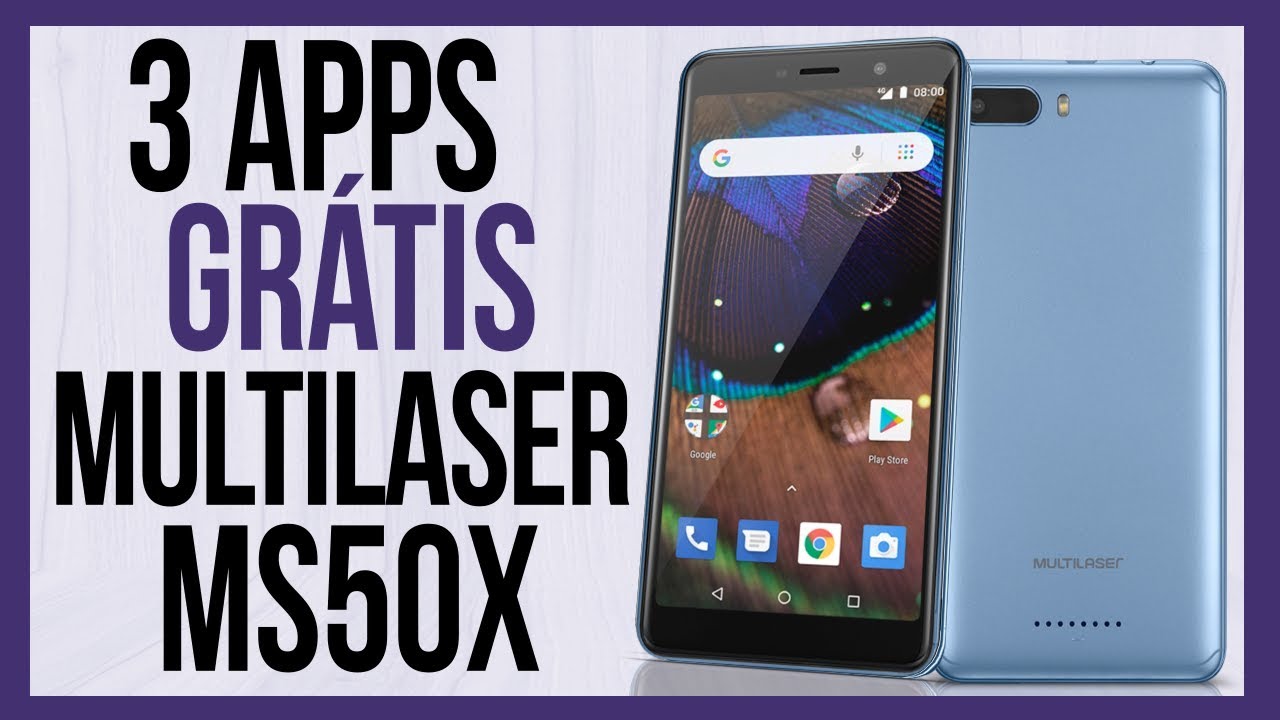 3 Aplicativos Gr&aacute;tis para o Multilaser MS50X
