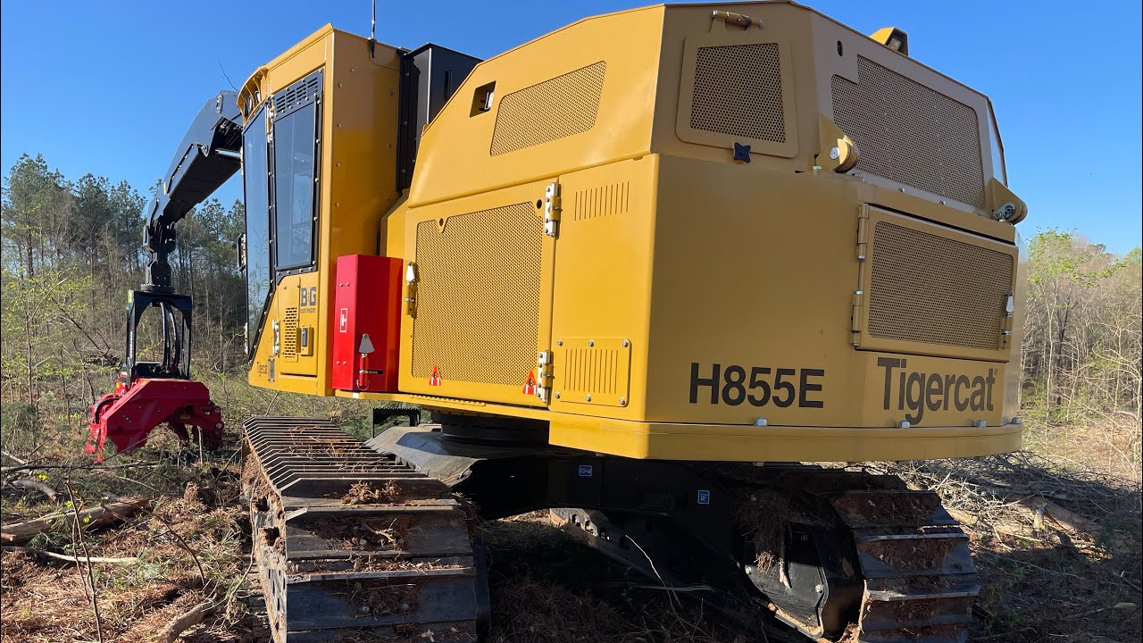 Brand new Tigercat H855E & Waratah 624C processor!