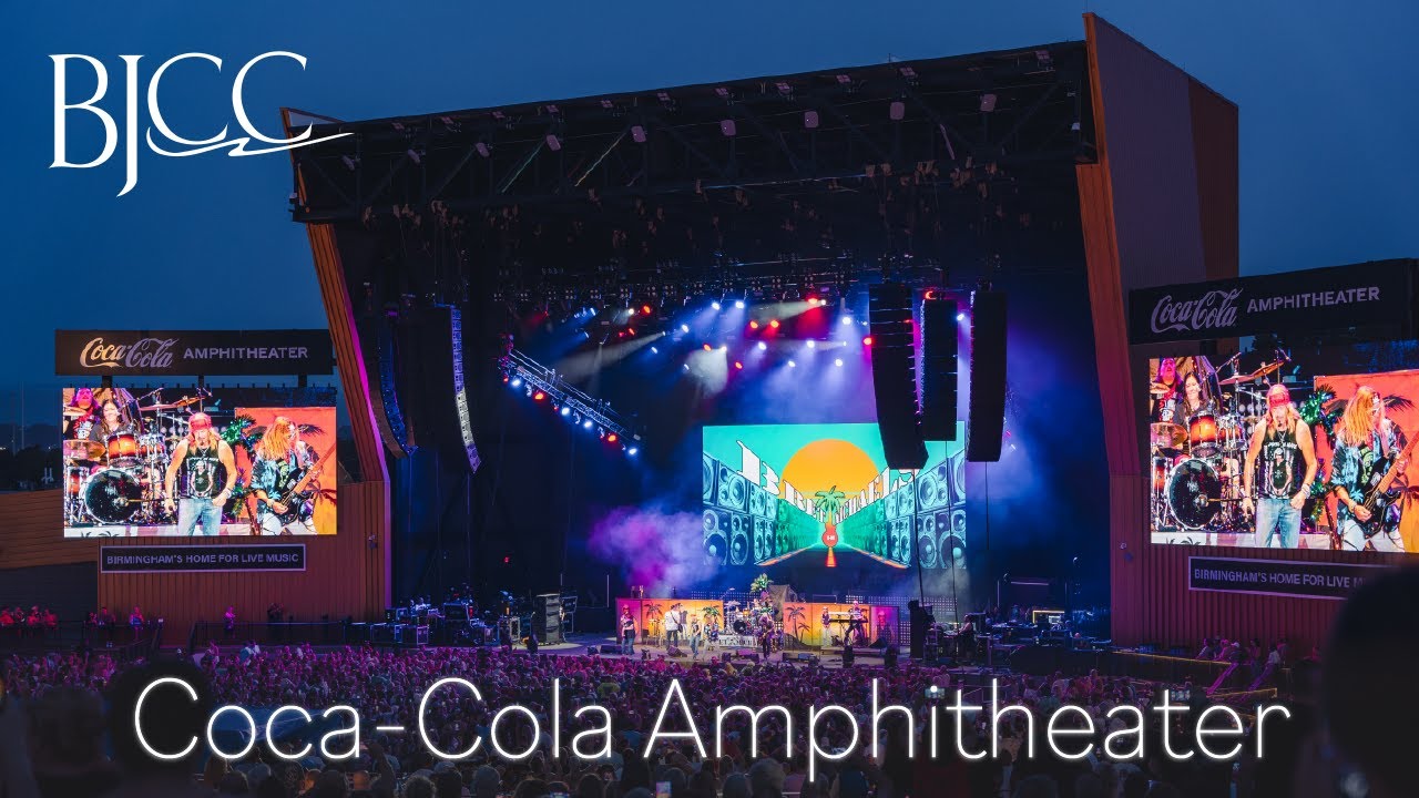 Don't miss out on Birmingham's newest music venue, the Coca-Cola Amphitheater