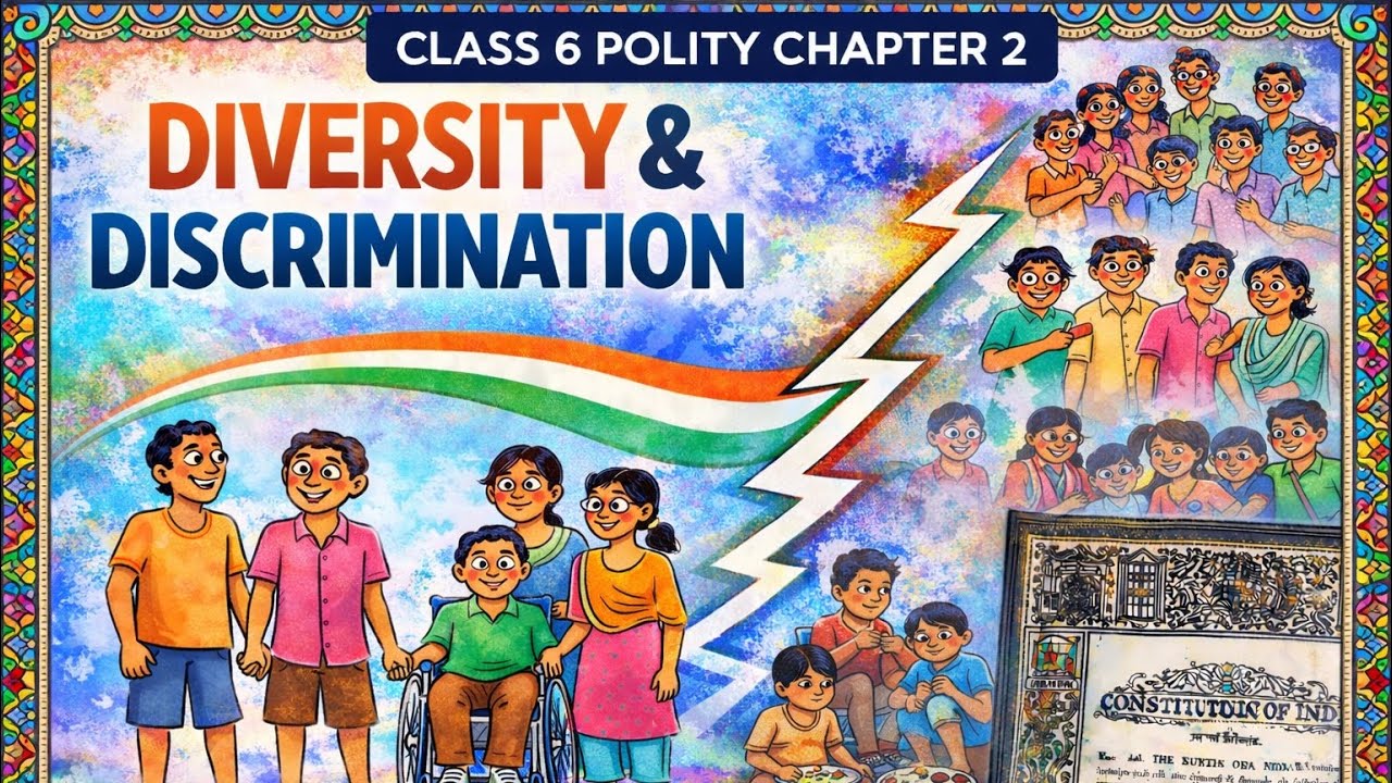 Class 6 Polity Chapter 2 | Diversity & Discrimination | Full Chapter Explained in Hinglish