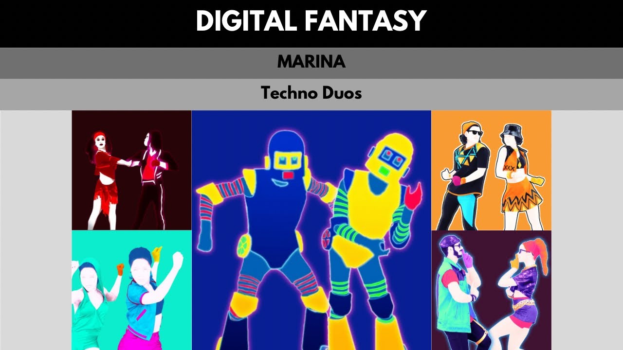 DIGITAL FANTASY Fanmade Mashup (Techno Duos)