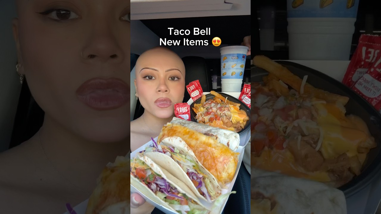 TACO BELL NEW MENU ITEMS🌮