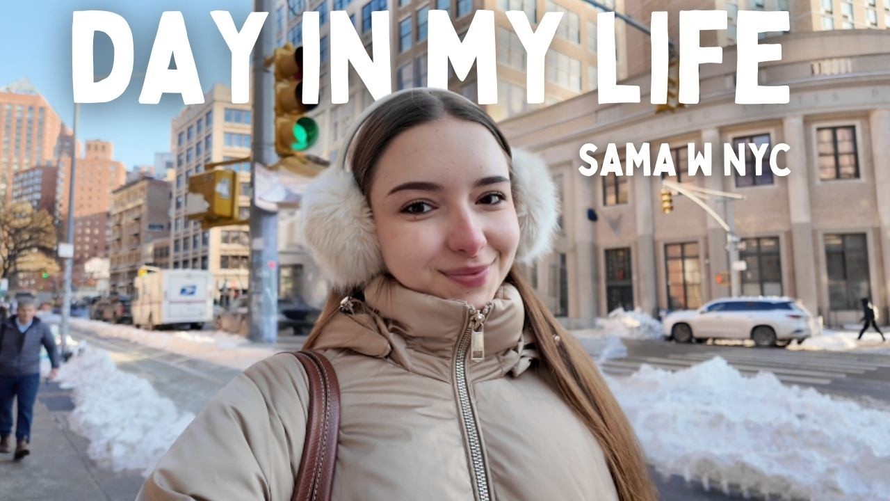 Видеоблог 🇺🇸 | Зима в Нью-Йорке, польские пирожки, новый маникюр