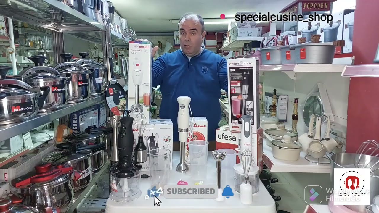 ريفيو لخلاط #نصائح قبل شراء ميكسور#هاند بلاندر#mixeur plongueur#inboxing hand blinder
