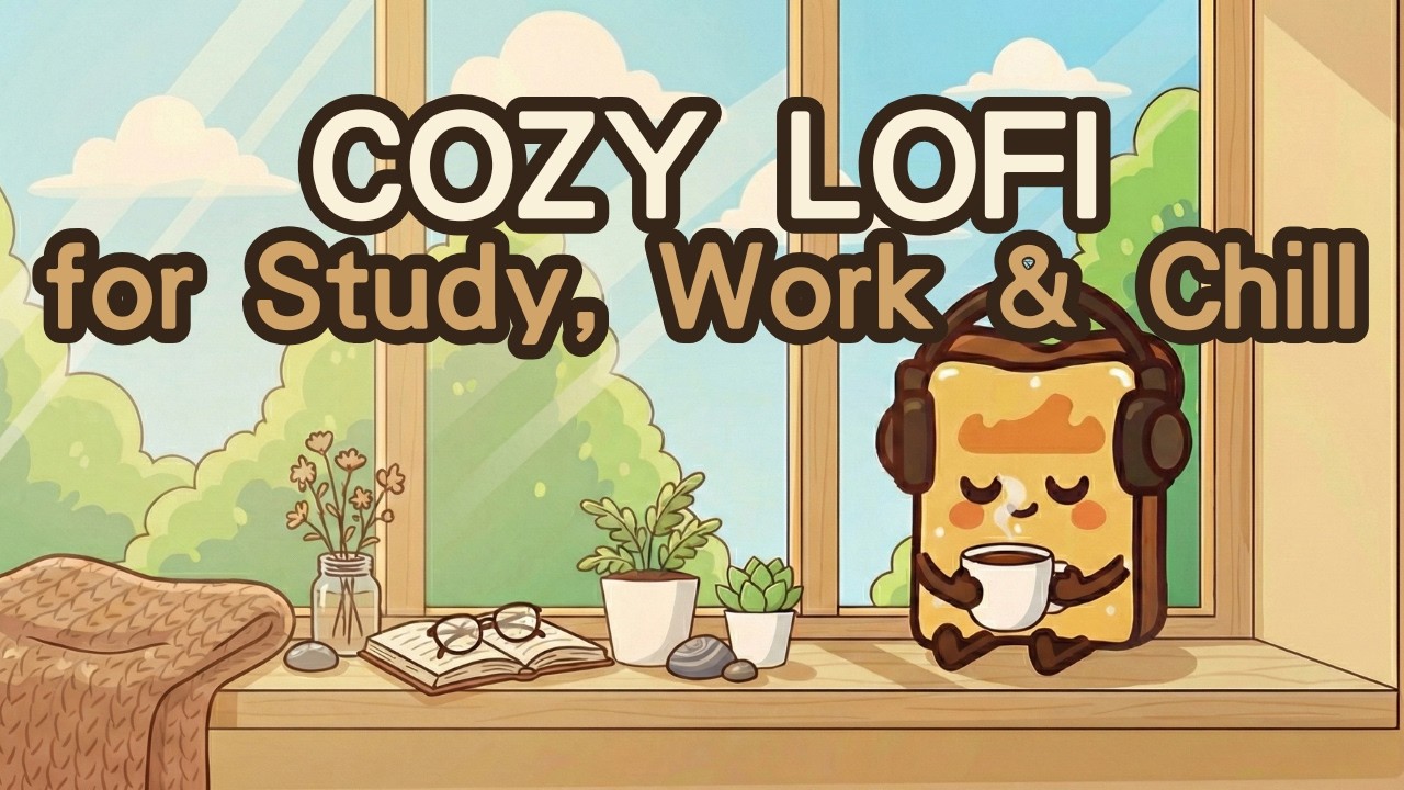Warm Lofi Morning for Deep Focus 🍞 Study, Work & Chill [1 Hour]