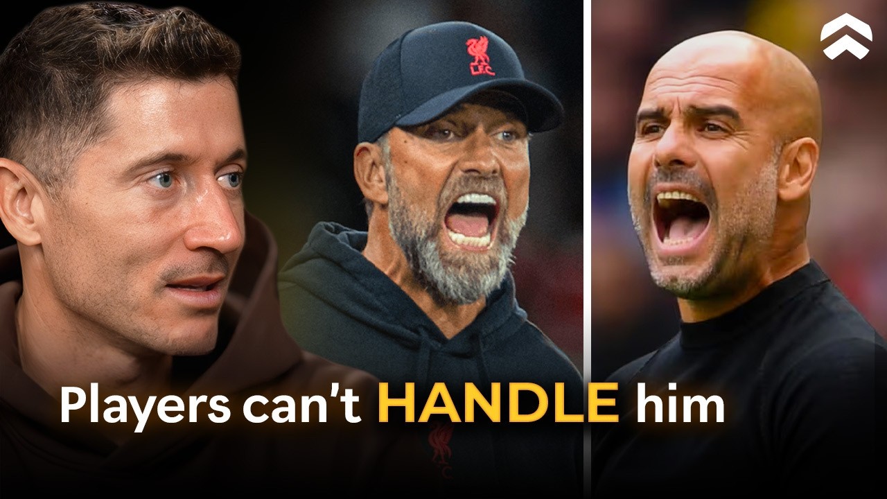 The Difference Between Klopp & Pep's Genius: Lewandowski Reveals