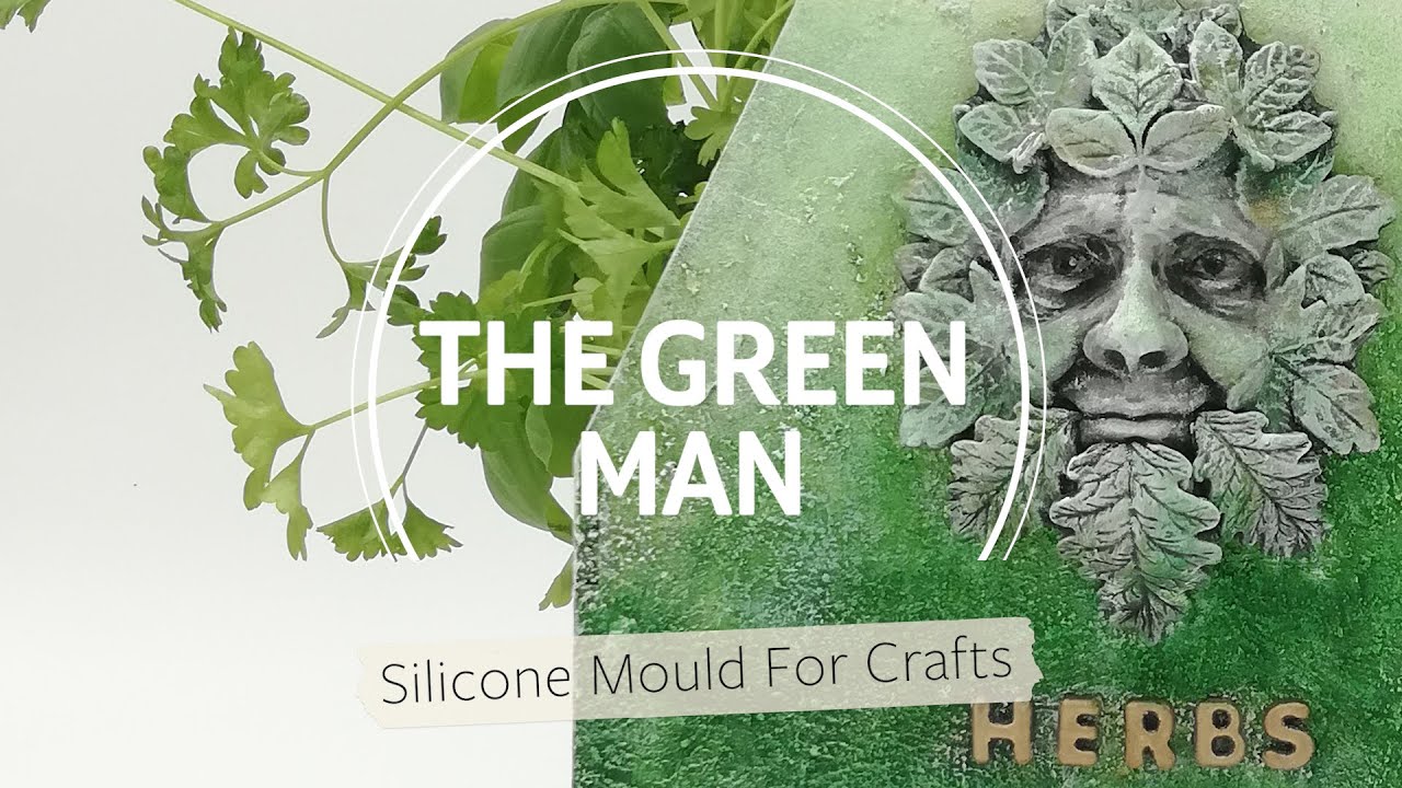 The Green Man Realistic Character Mould For Craft Projects