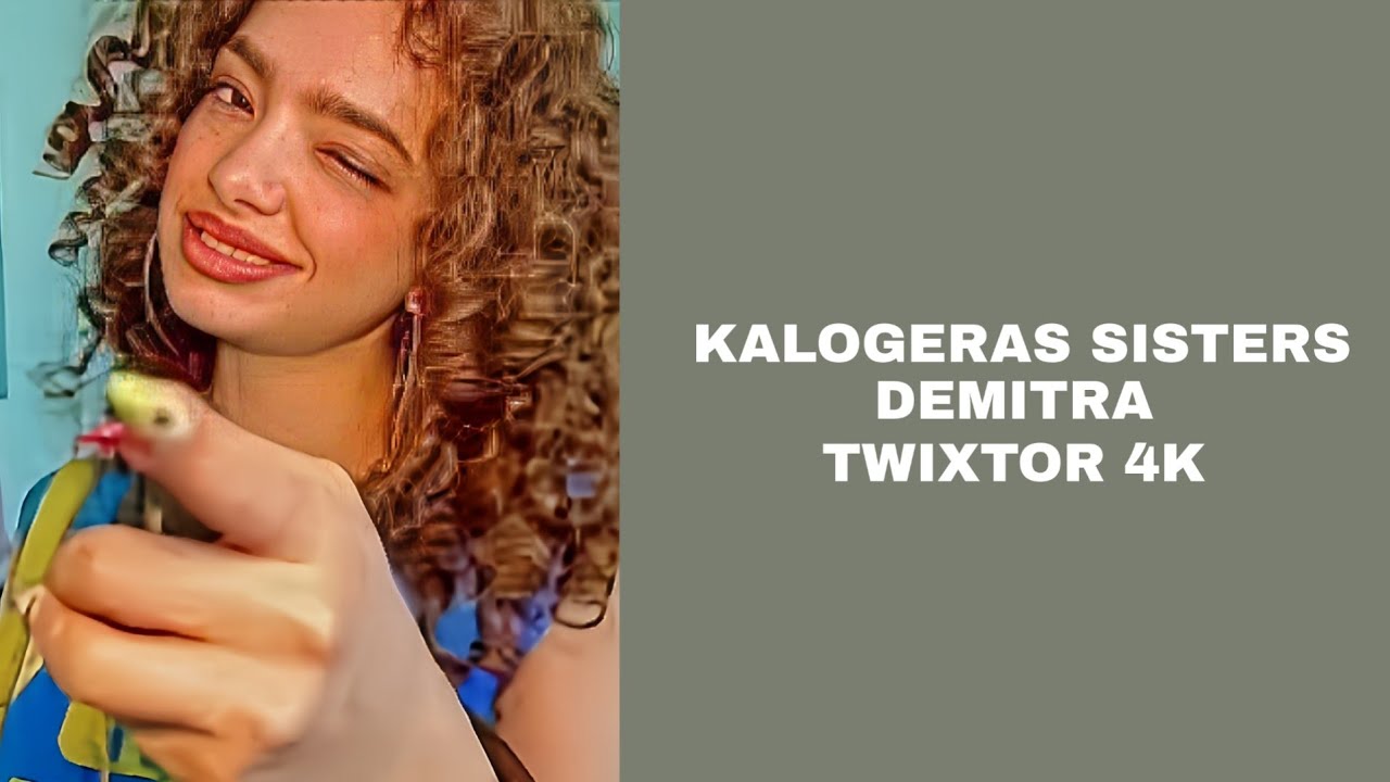 Demitra Kalogeras All Scenes Twixtor Hd Quality | Demitra 4K Twixtor