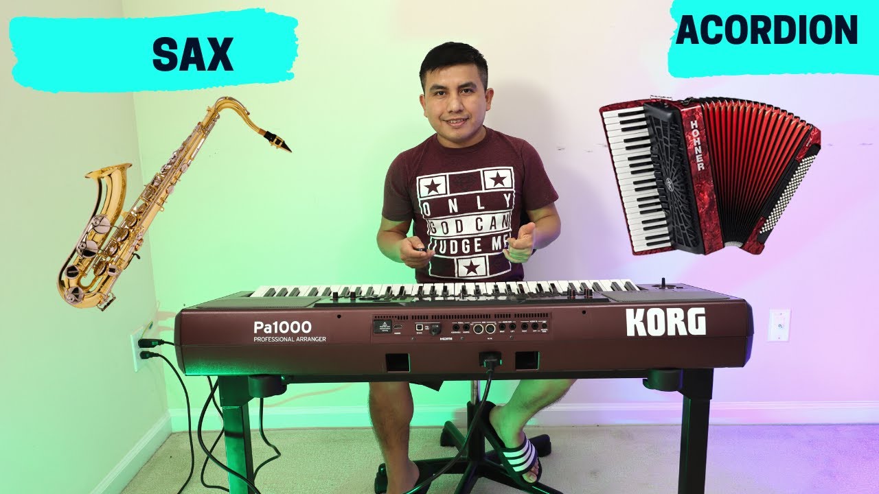 Como editar primera y segunda en una sola tecla con el korg pa 1000