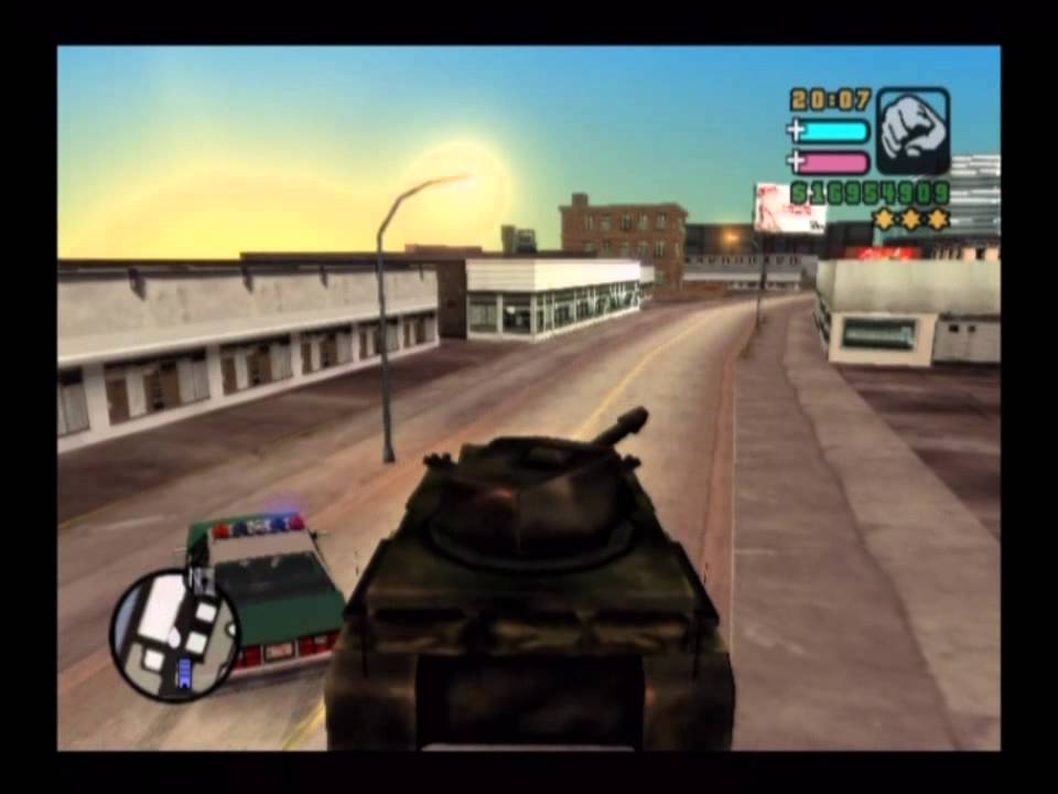 GTA VICE CITY STORIES RHINO RAMPAGE