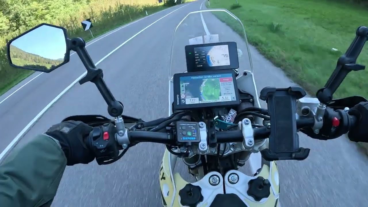 Enduro Dolomiten Richtung TET Friaul und TET Slowenien Tag 1