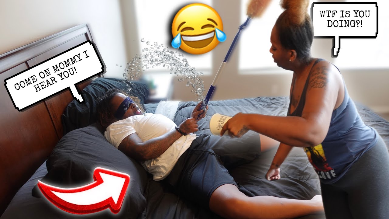 TEXTING MY WIFE “SHE GONE COME OVER” TO SEE HOW SHE REACTS! *BAD IDEA*