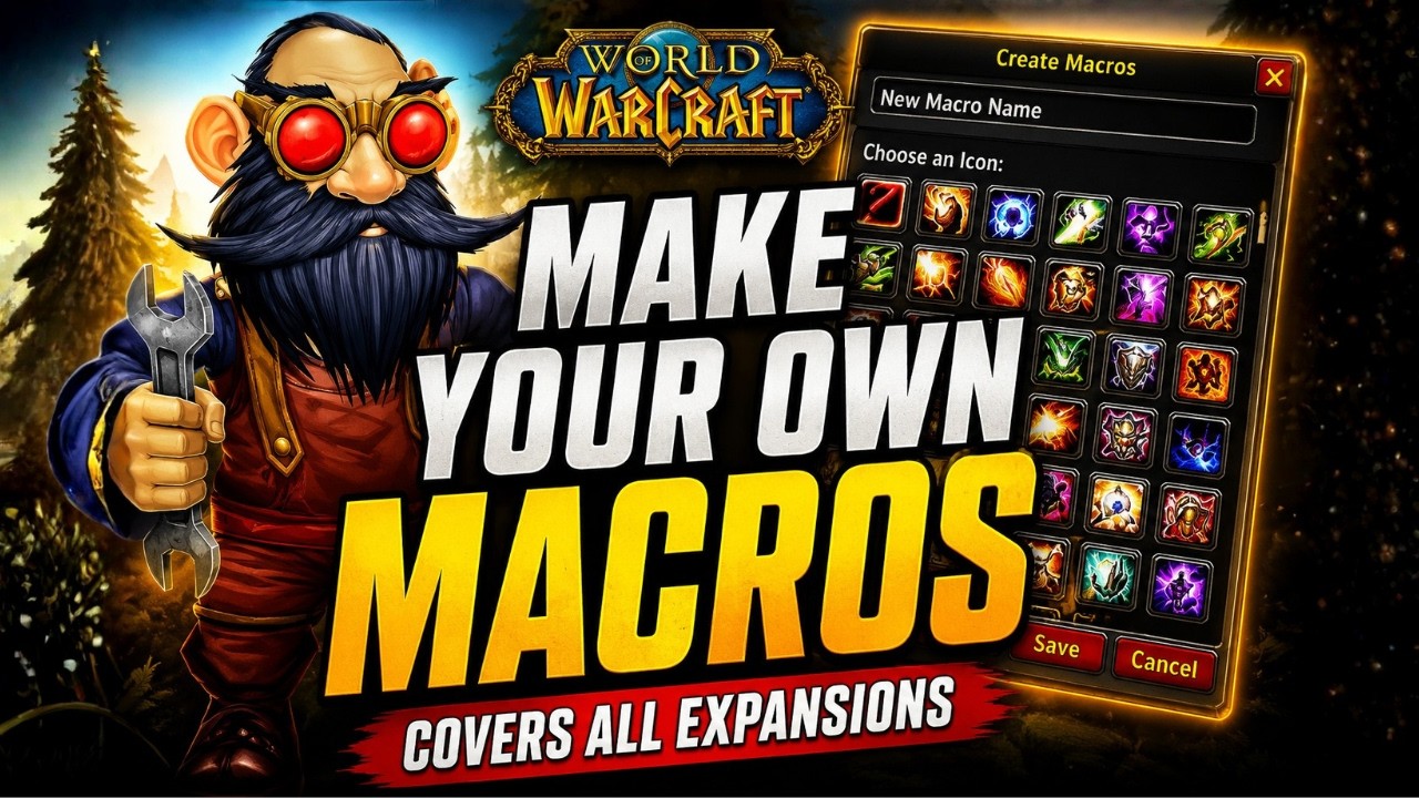 Макро-гид по World of Warcraft (Classic, TBC, WotLK и актуальная версия игры)