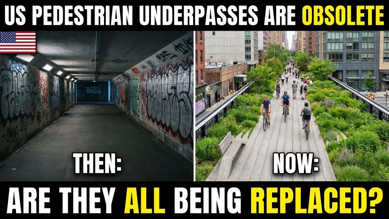 Pedestrian Underpasses Are Ugly AND Dangerous.
