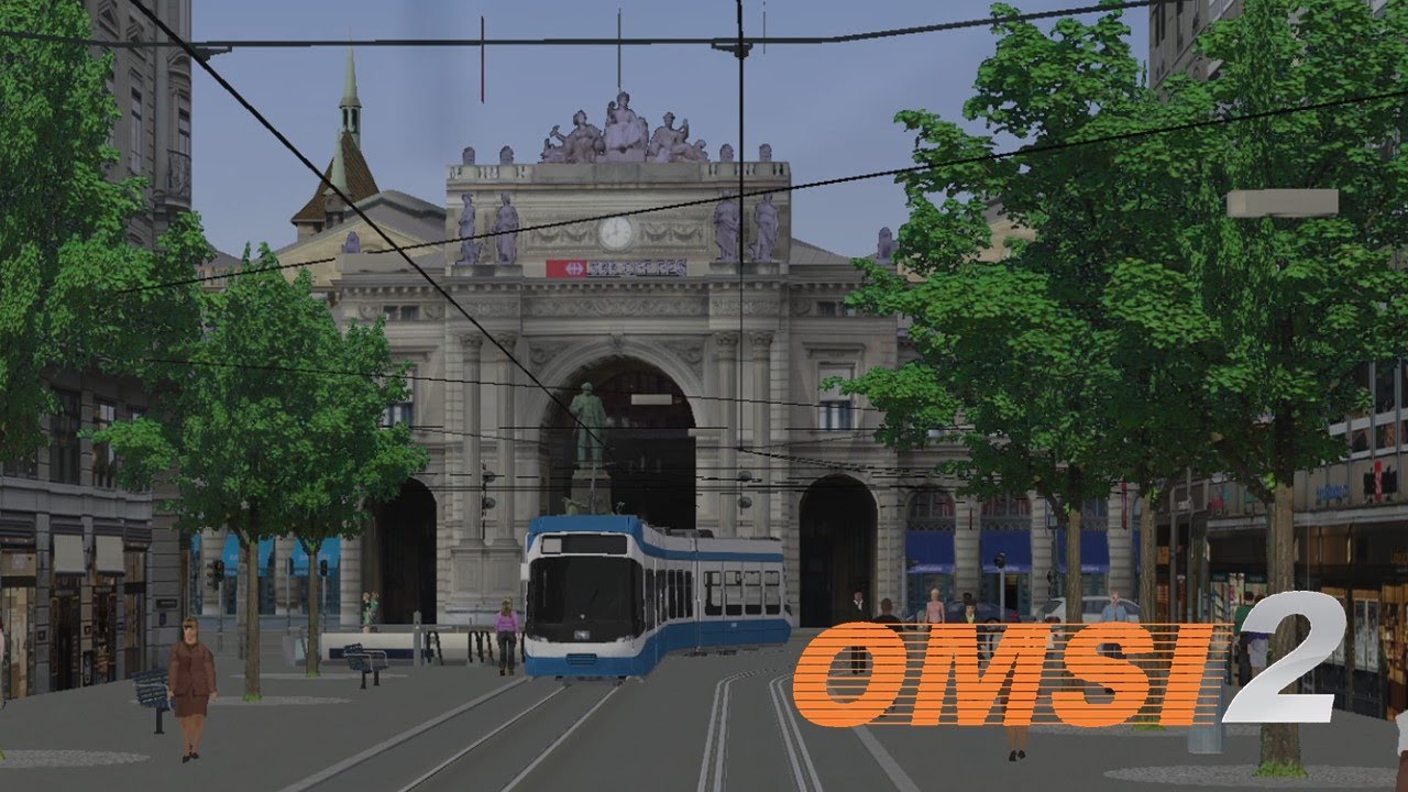 Zürich Tramlinie 11 in OMSI 2