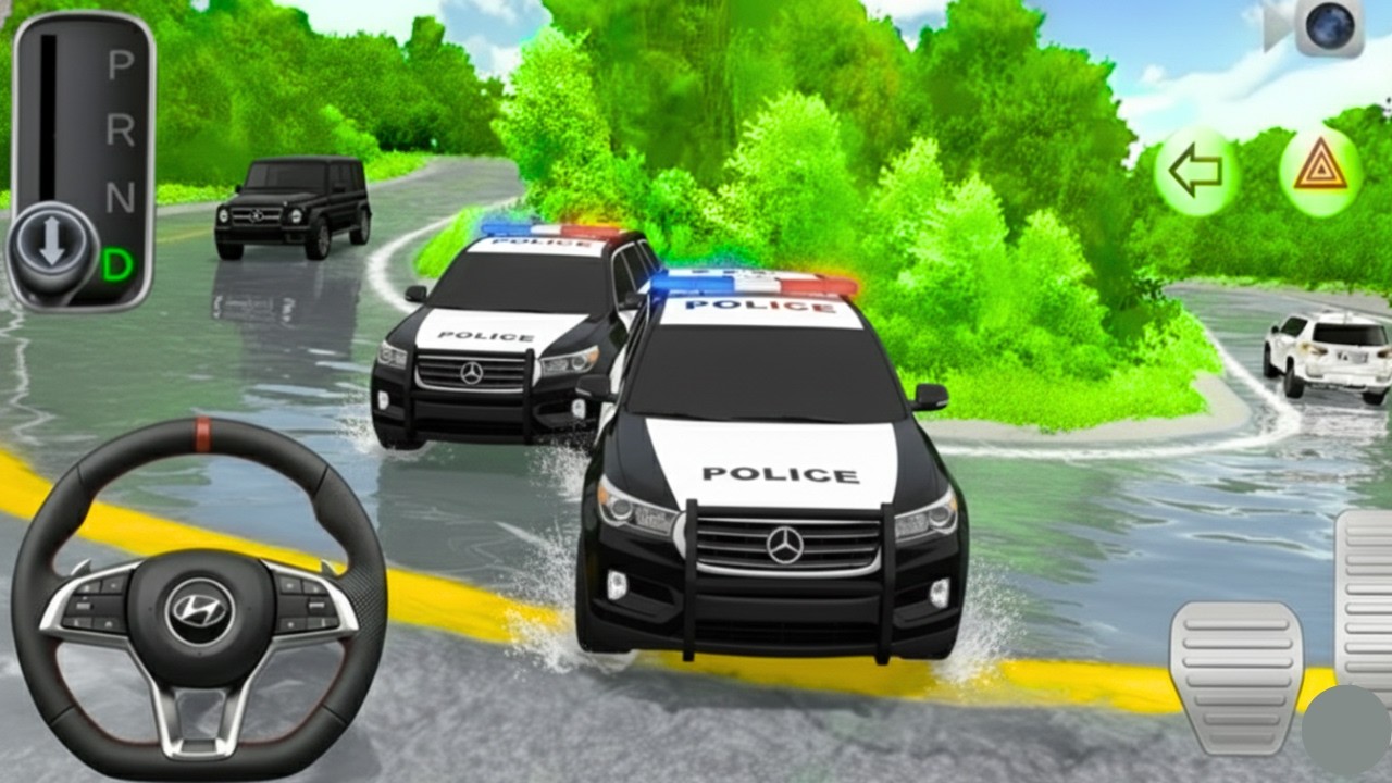New Police Mercedes-Benz Car Parking 🚗 | 3D Driving Class Gameplay 2026 Pat 2 mercedes benz