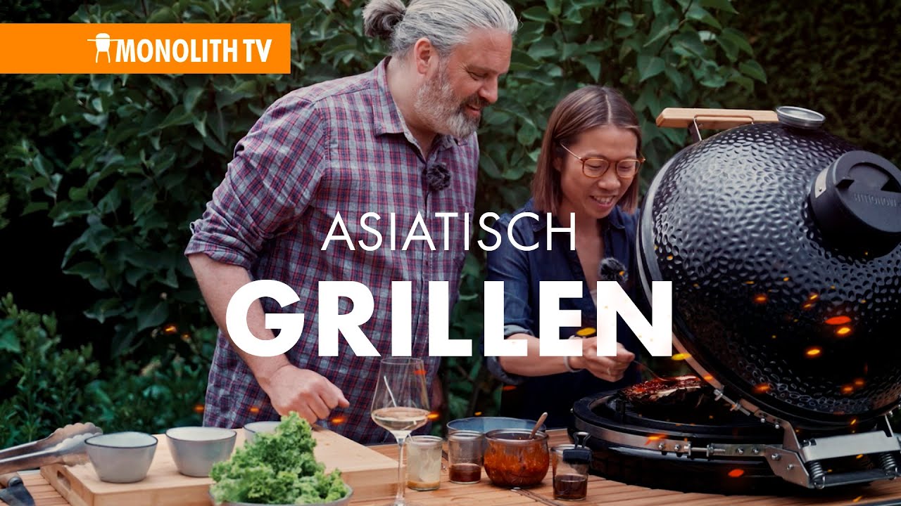 Asiatisch Grillen auf dem MONOLITH
