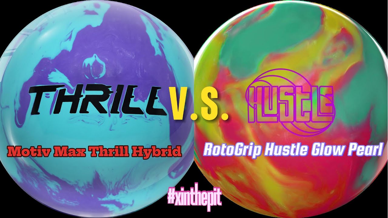 RotoGrip Hustle Glow Pearl VS Max Thrill Hybrid By Motiv///4k