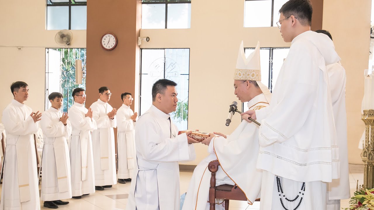 Nghi thức Truyền chức Phó tế 10.01.2026