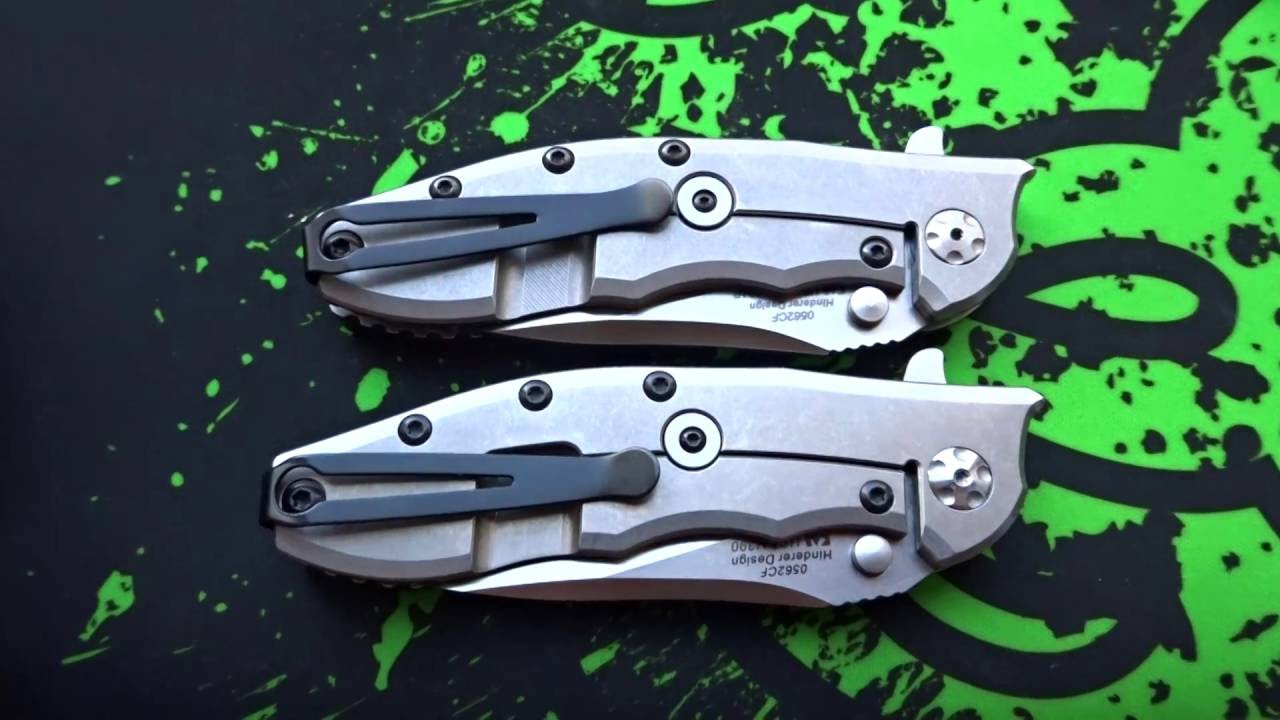 Zero Tolerance 0562 CF: original vs clone