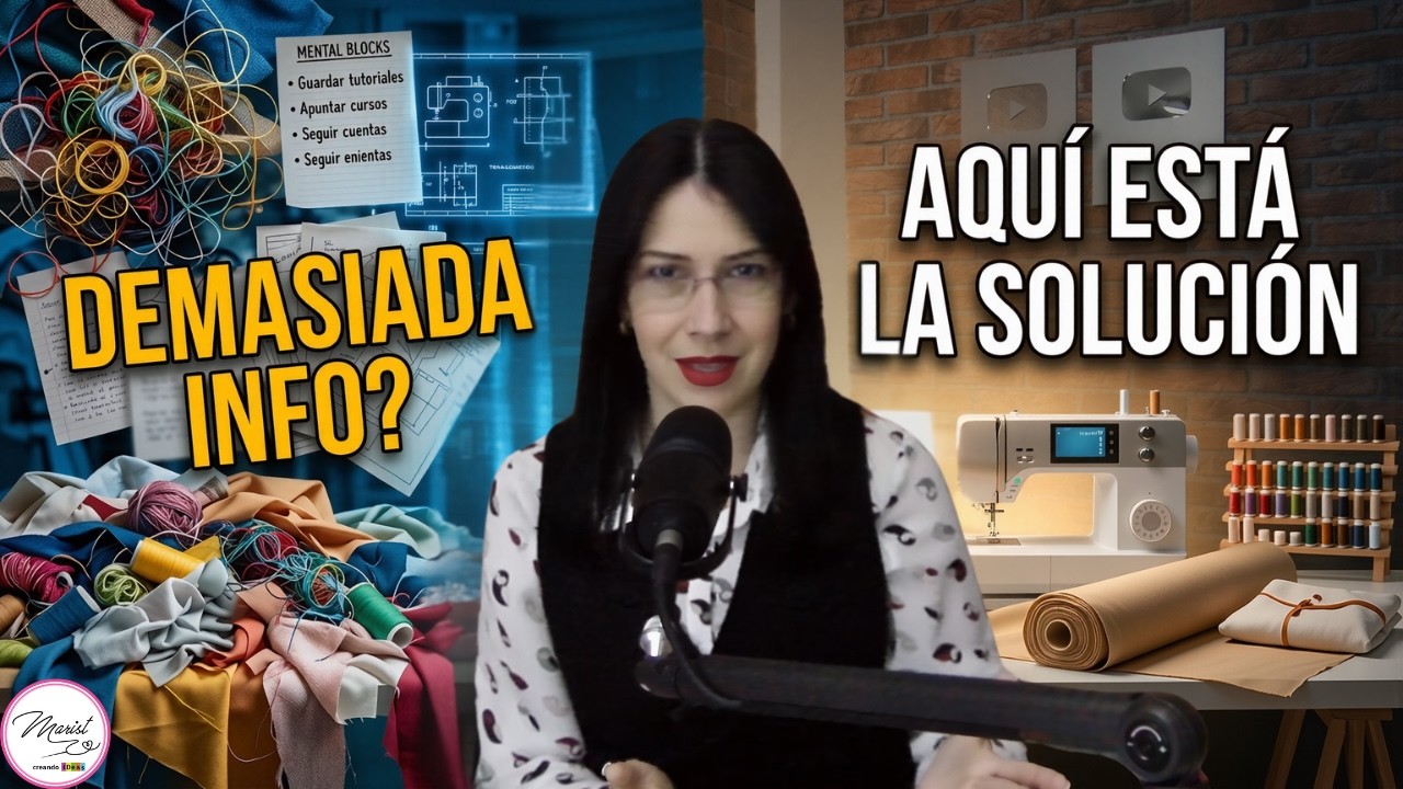 ¿Tu cerebro explota de información? Esto cambia todo en la costura