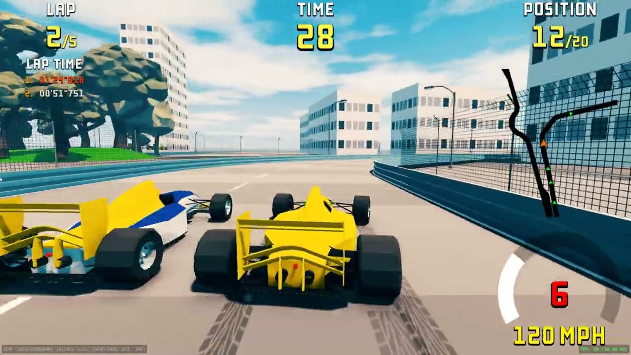 Super Retro GP - Birmingham Superprix - Work in progress