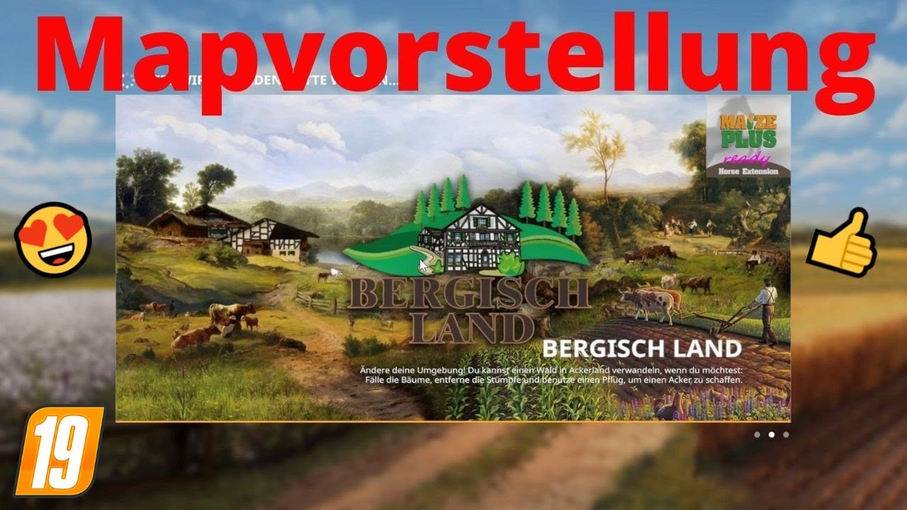 LS 19 Mapvorstellung Bergisch Land