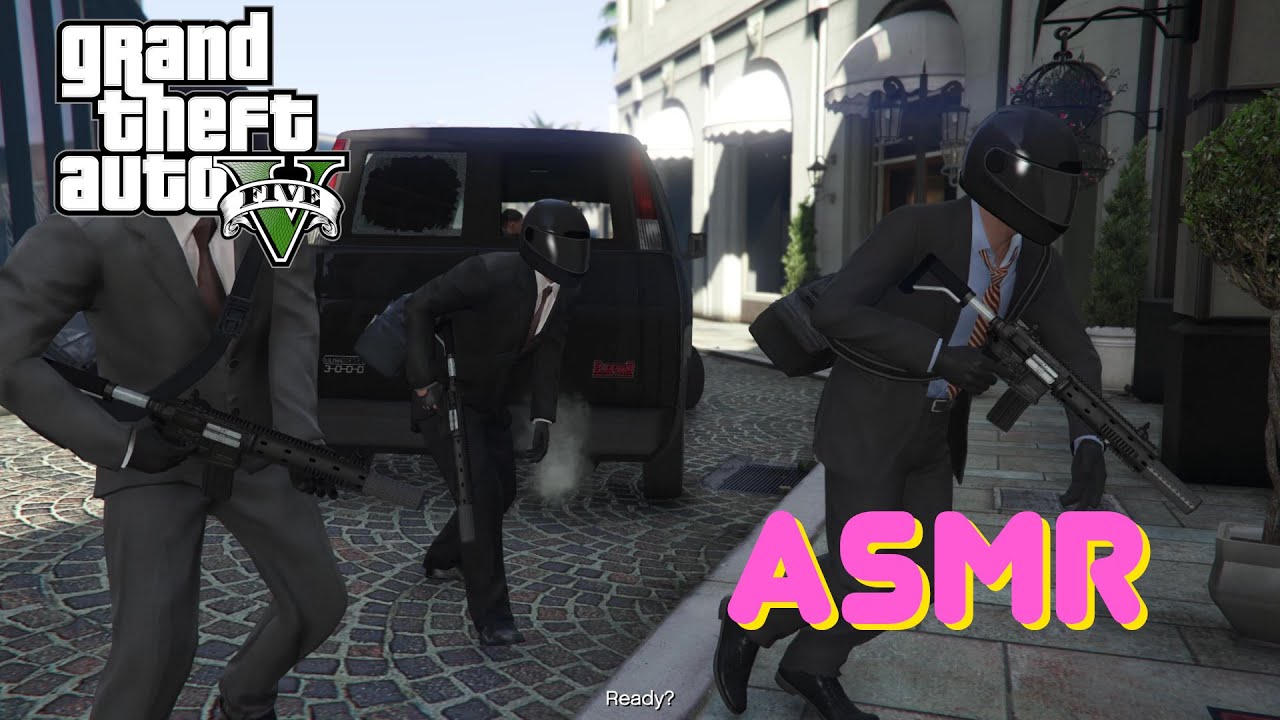 GTA 5 ASMR | Finally Finishing The Jewellery Store Heist (Keyboard & Mouse sounds, Whispering)