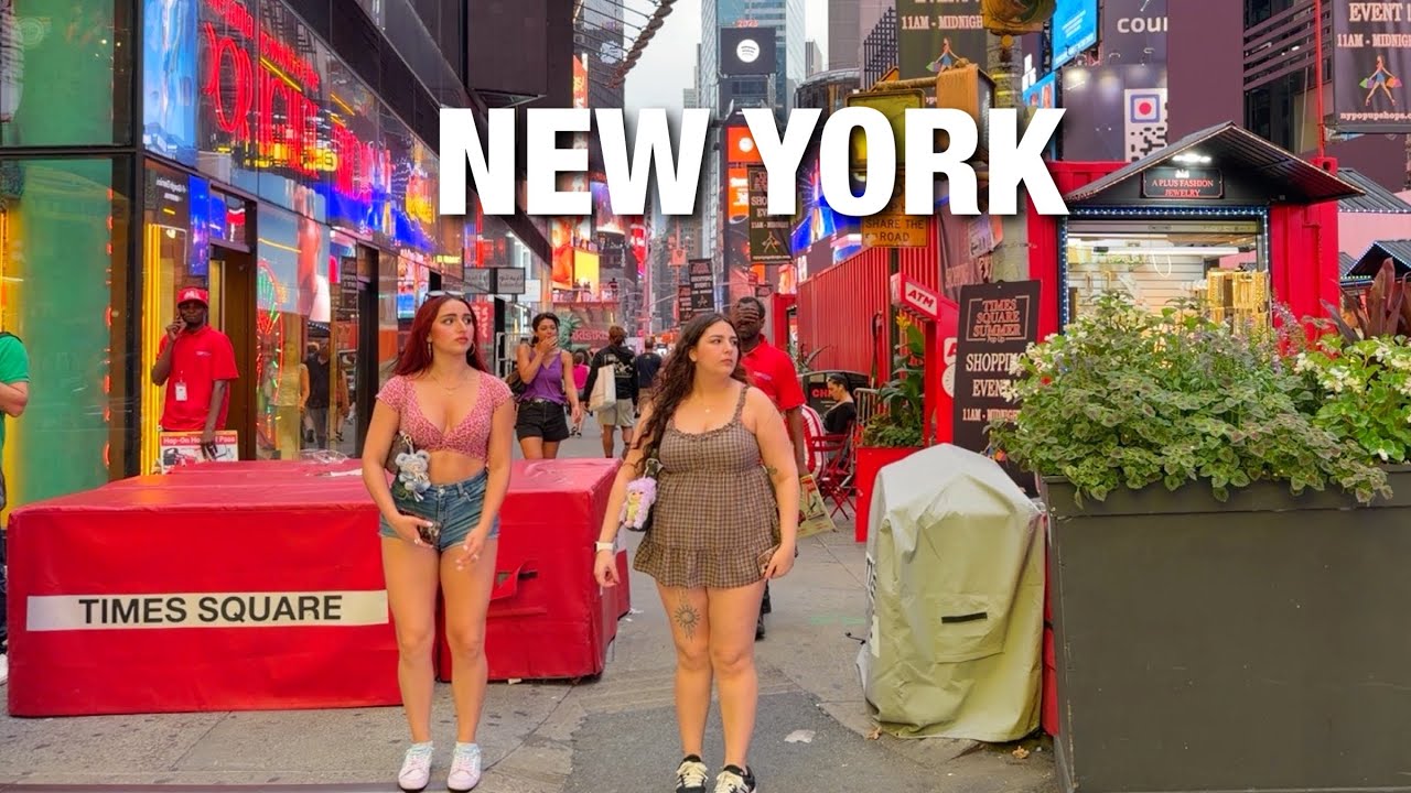 New York City LIVE Manhattan on Monday (August 3, 2026)