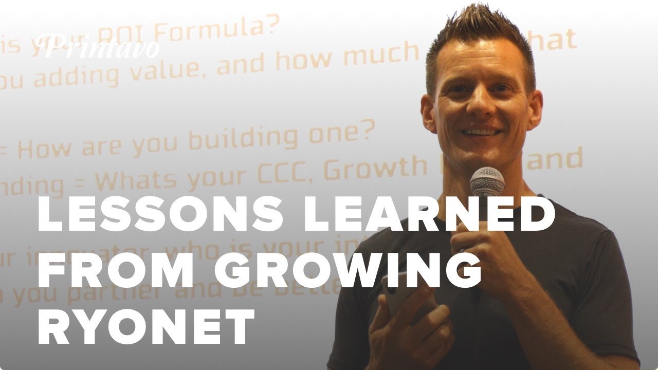 As Big as You Want: Lessons Learned From Growing Ryonet | Ryan Moor | PrintHustlers Conf 2019