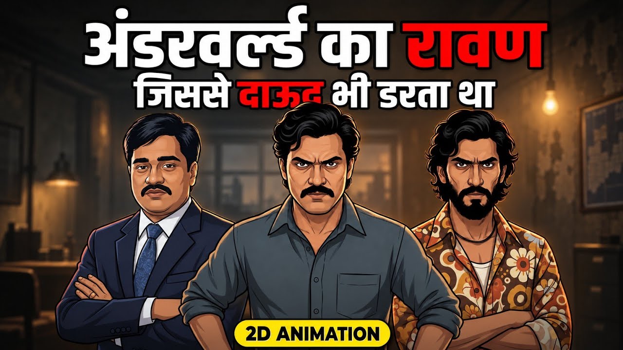 The Ravan of Mumbai's Underworld &mdash; Amar Naik's Real Story | 2D Animation