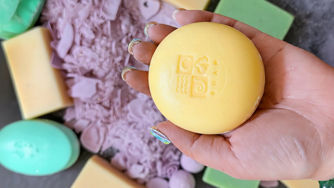 Satisfying Soap Cutting ASMR | Clean Cuts & Relaxing Sounds