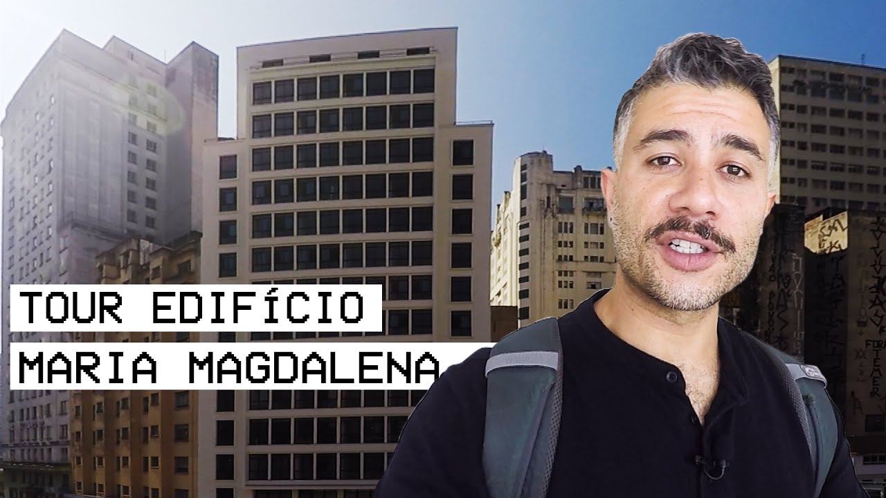FIZ UM TOUR NO RETROFIT DO EDIFÍCIO MARIA MAGDALENA EM FRENTE AO TERMINAL BANDEIRA EM SÃO PAULO