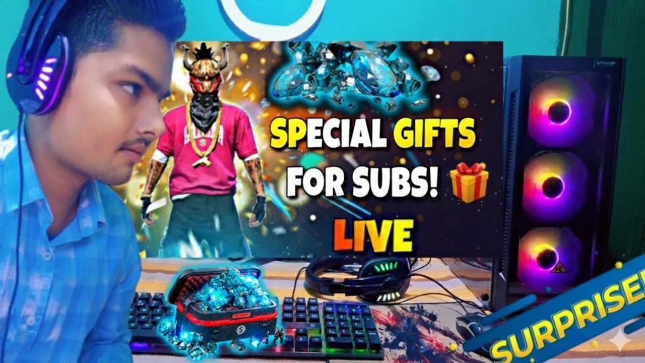 RELAX RAHUL YT IS LIVE FREE FIRE DIAMOND GIVEAWAY 💎 🔥