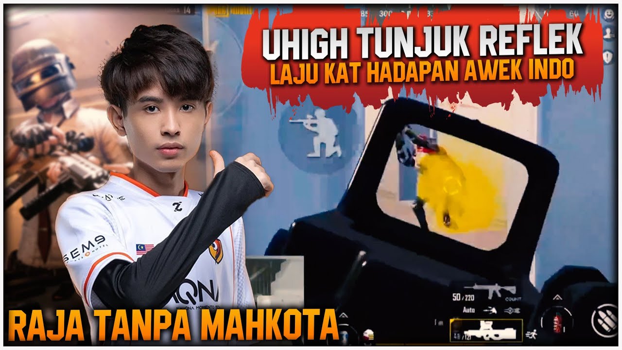 Raja Tanpa Mahkota Mengamuk🔥!! Uhigh Tunjuk Kelajuan Refleknya Kat Hadapan Awek Indo - Pubg Mobile