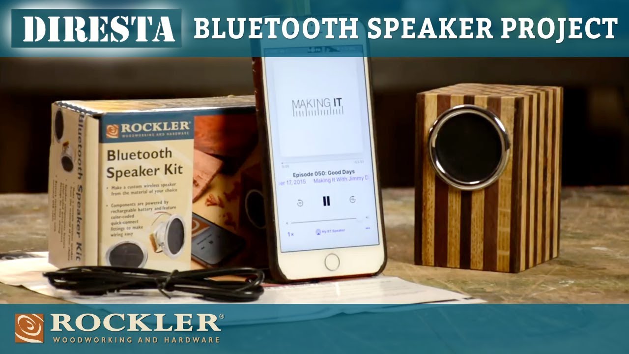 DiResta | Bluetooth Speaker Box Project
