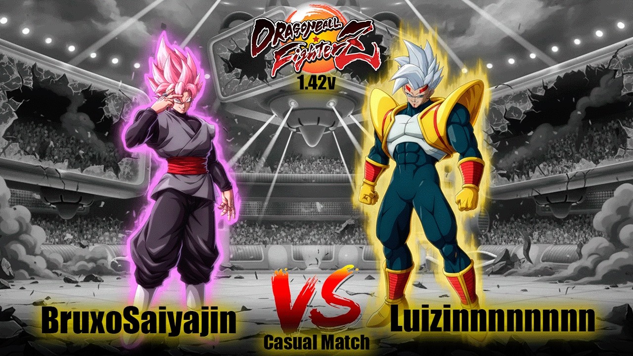 DBFZ Casual Match - Bruxo Saiyajin VS Luizinnnnnnnn (Enfrentando os bonecos mais FDP do jogo HAHAHA)