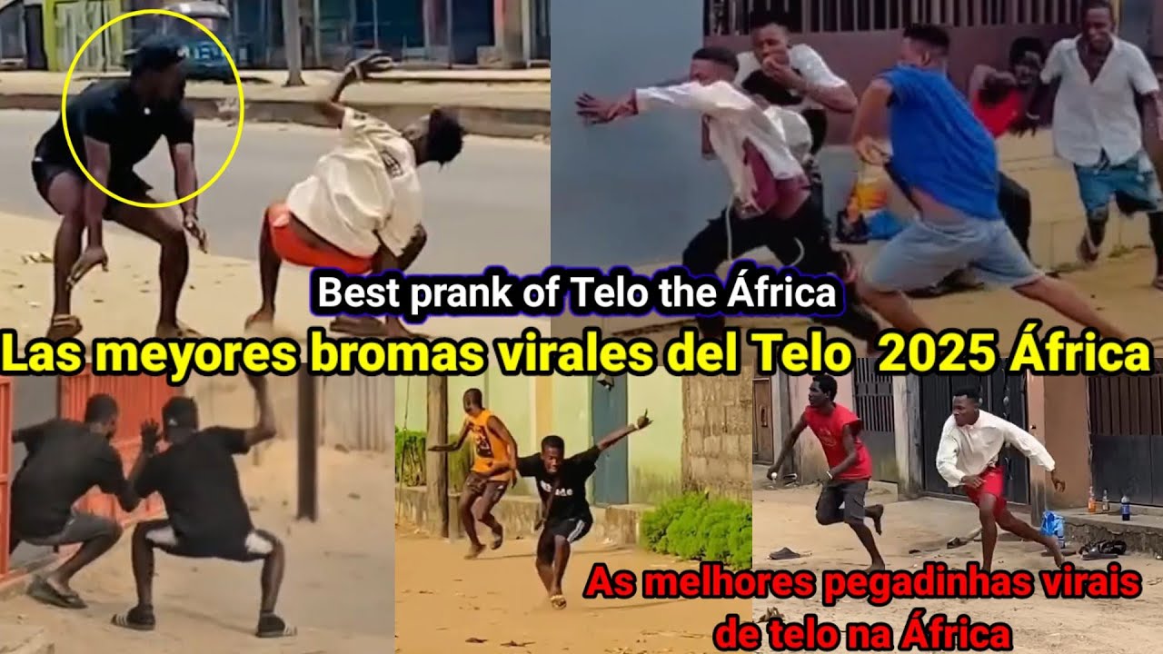 Las meyores bromas virales del Telo na África / as melhores pegadinha 