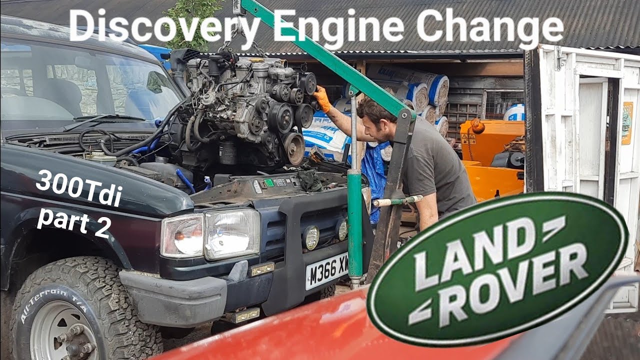 Land Rover Discovery 300Tdi donor engine change part 2.