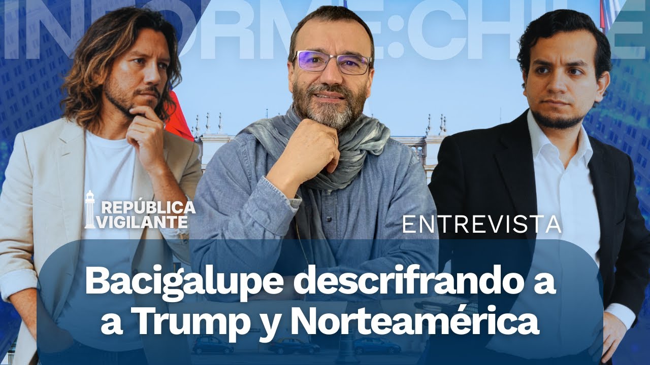 Bacigalupe descifra la norteamérica de Trump / REPUBLICA VIGILANTE