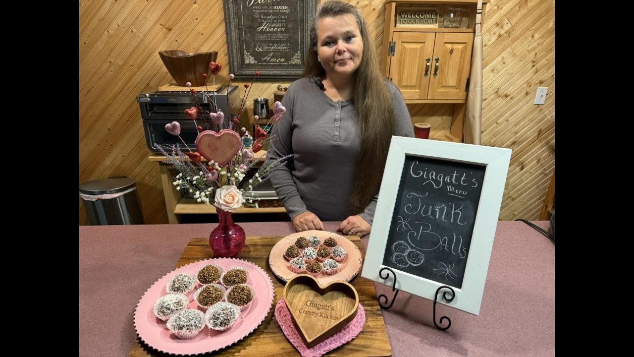 Junk Balls!! A Snack the whole family will LOVE!! Quick Easy and Healthy