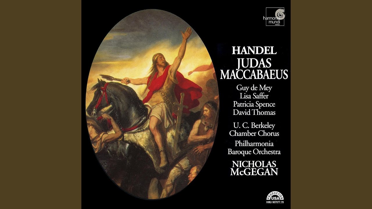 Judas Maccabaeus: Act 1. Aria: O liberty, thou choicest treasure