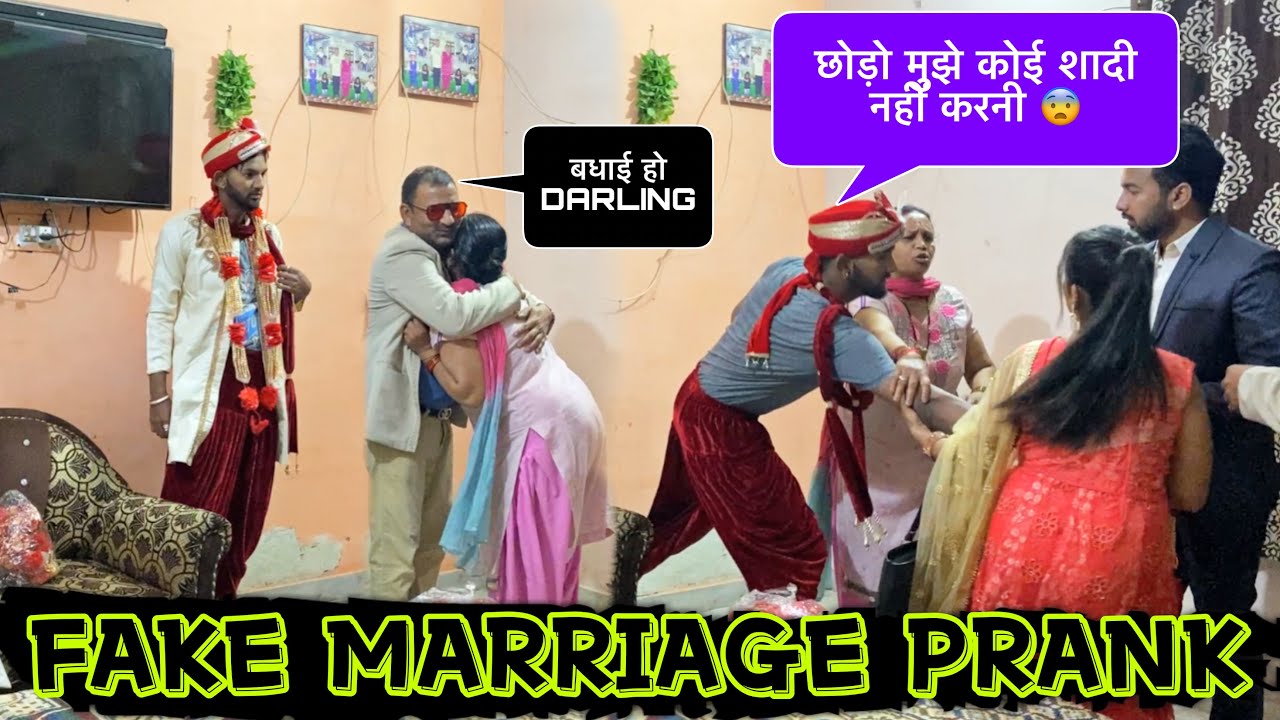 ज़बरदस्ती करवा दी भाई की शादी Prank on brother || super funny prank || jeet thakur pranks #pranks