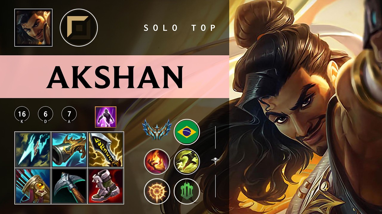 Akshan Top vs Quinn - BR Challenger Patch 26.04