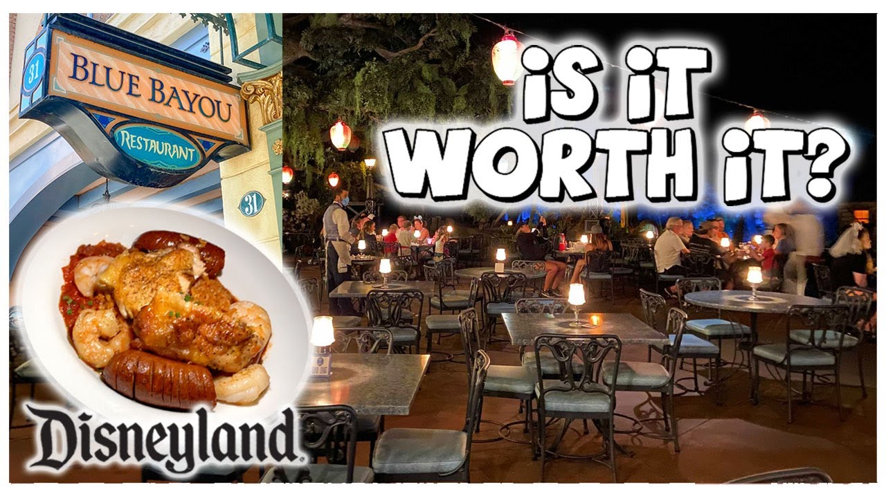 2022 | Disneyland Blue Bayou Lunch | Our first time | Is it worth it?