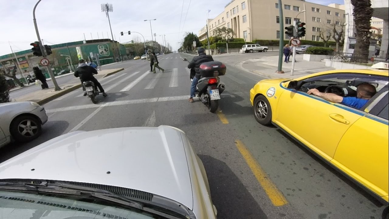 Driving from Veikou Park to Athens | Από Άλσος Βεΐκου προς Αθήνα