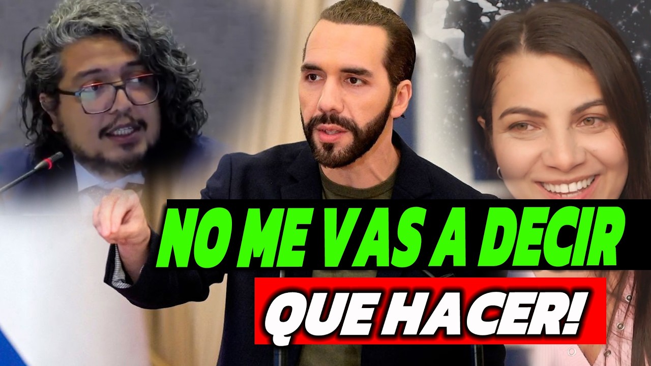 DESGRACIADOS! ONG's ENCIMA de Nayib y las manda a CALLAR / GORGOJOS le quieren dar ordenes a BUKELE!