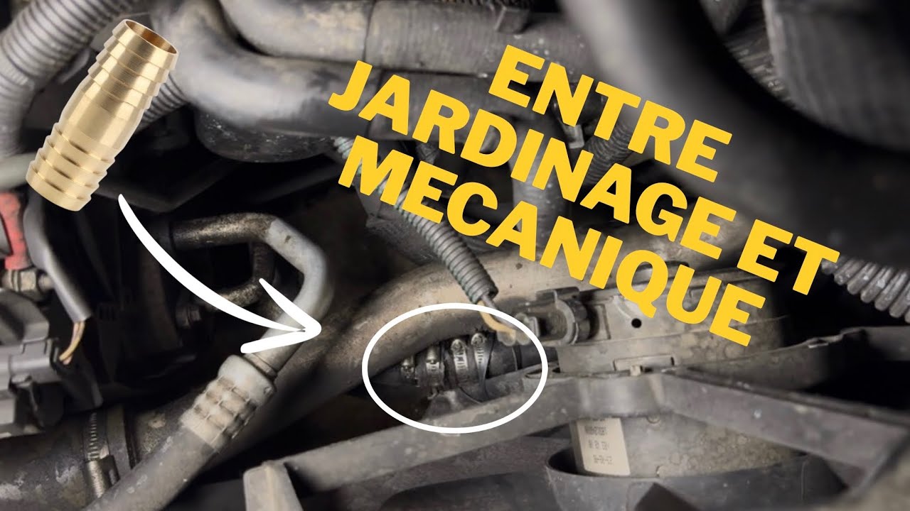 🚨 Pièce introuvable ! J’ai sauvé ma Laguna avec un tuyau d’arrosage 😱💧