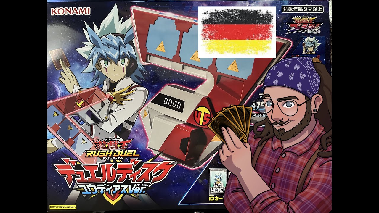 Yugioh Rush Duel Duel Disk Yudias Version Opening DE