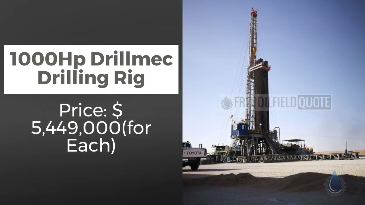 1000Hp Drillmec Drilling Rig